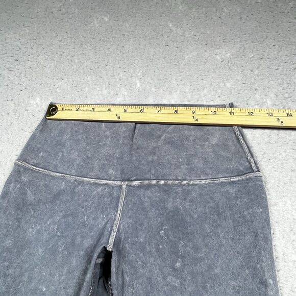 Lululemon Wunder Under Leggings Womens 4 Gray  Inseam 28 in Athleisure W5BY1S - Picture 5 of 11